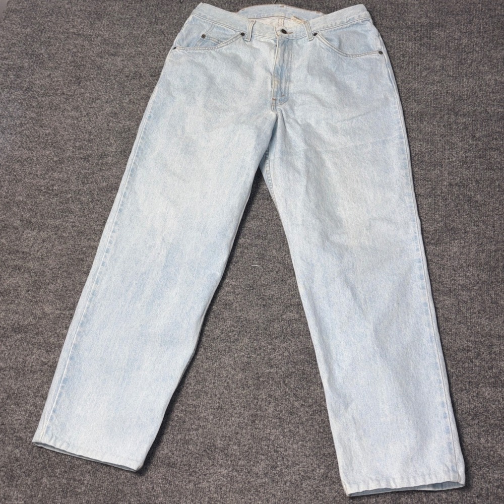 Vintage Britannia Classic Jeans Mens‎ 36x34 Light Baggy Straight Leg 90s Skater